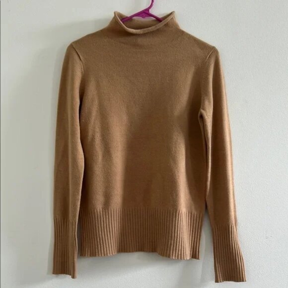French Connection Camel Babysoft Bell-Sleeve Sweater - Picture 2 of 5